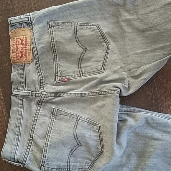 Levi's Gray Washed Jeans Button Down - Picture 3 of 5